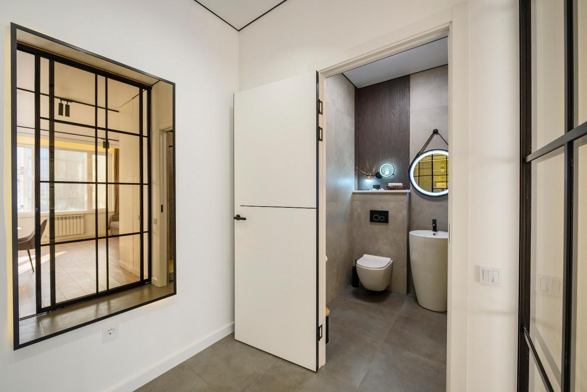 5 New Business-Class Apartments R-House Near Mega Almaty Exterior foto